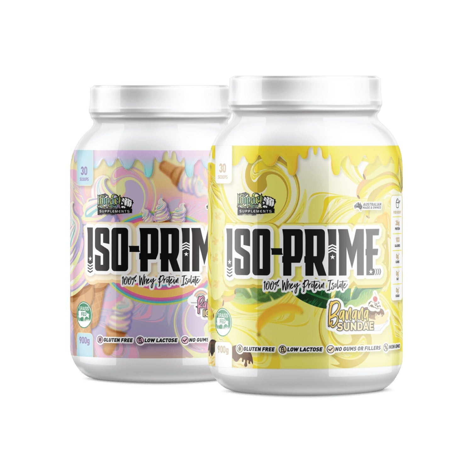 Impact Sports Nutrition ISO-PRIME TWIN PACK