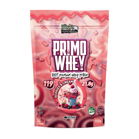 Impact Supplements Chocolate Primo Whey - 100% Whey protein (WPC)