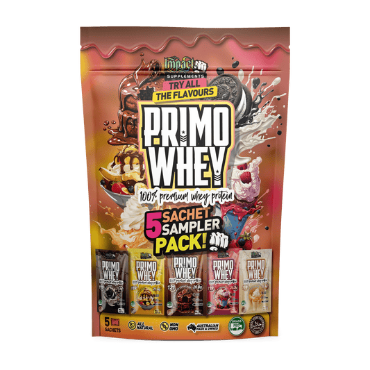 Impact Supplements Primo whey 100% whey protein (WPC) - Sampler